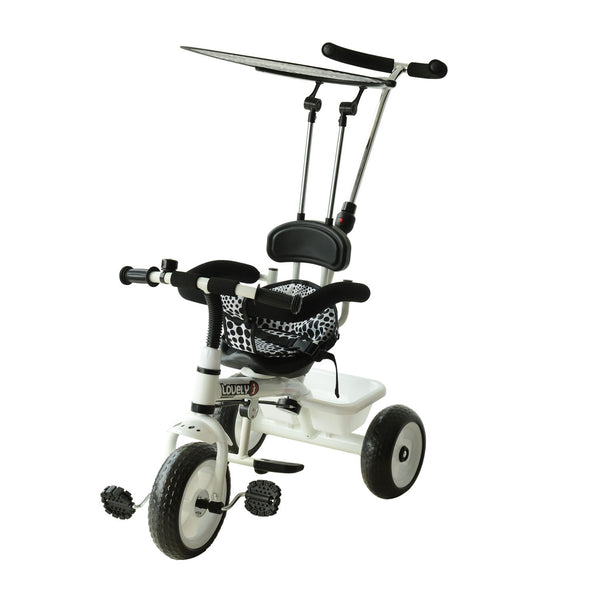 Triciclo per Bambini Maniglione Parasole Barra di Protezione in Metallo Deluxe acquista