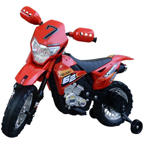 Moto Cross Elettrica per Bambini 6V Rossa acquista