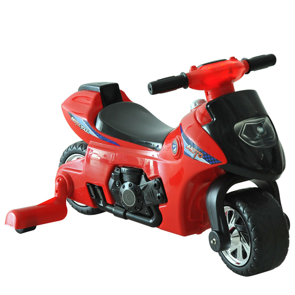 Moto Cavalcabile per Bambini con Luci e Musica Rosso sconto