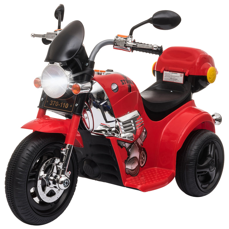 Moto Elettrica per Bambini 6V Rossa-1