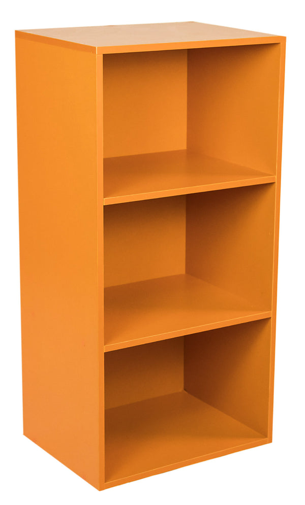 Libreria Modulare 3 Ripiani 40x29,5x80 cm in Pannello Truciolare Arancione online