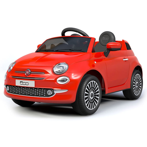 prezzo Macchina Elettrica per Bambini 12V con Licenza Fiat 500 Rossa