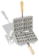 Biscottiera Elettrica 600W 6 Posti per Cialde Waffles e Mini Gaufres CBE Elettronica-1