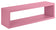 Mensola da Parete 60x18x15,5 cm in Fibra di Legno Regolo Rosa Blush