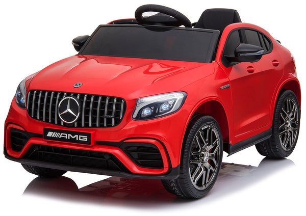 online Macchina Elettrica per Bambini 12V con Licenza Mercedes GLC 63 AMG Coupè Rossa