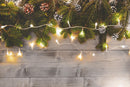 Luci di Natale 180 LED 7,2m Bianco Caldo da Interno Soriani-2
