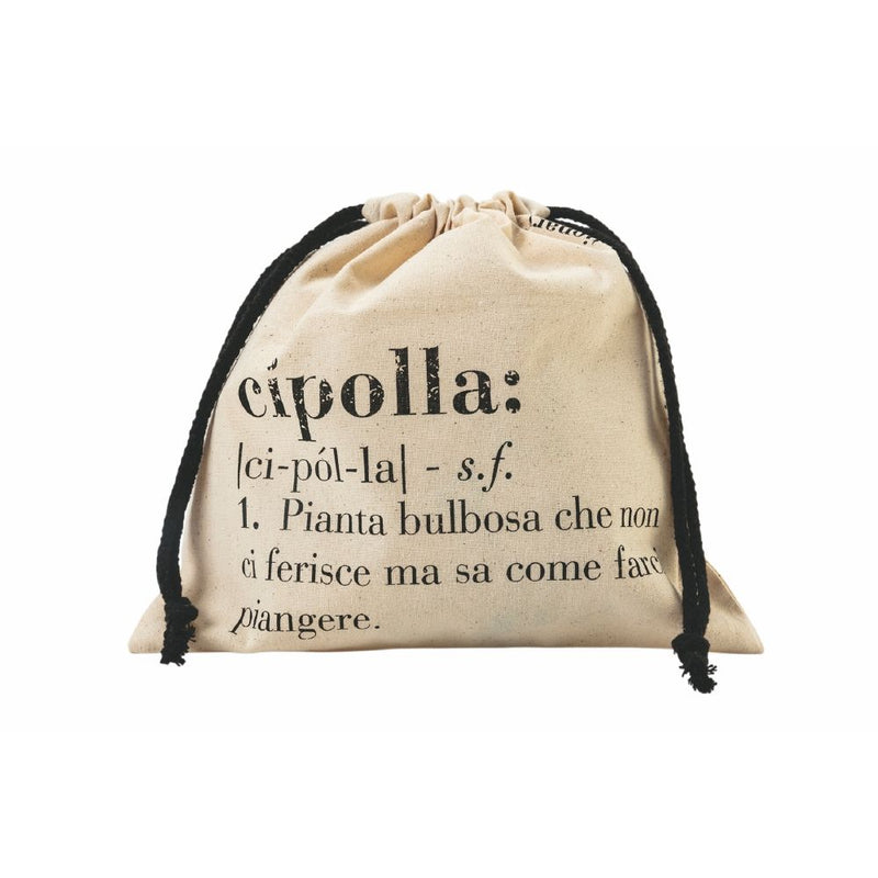 Sacchetto onion/cipolla 23,5x25 cm in Cotone Villa D’este Home Tivoli -4