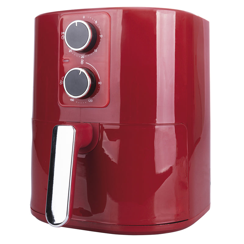Friggitrice Elettrica ad Aria 8 Cotture 5,5 Litri 1400W Kooper Dorabel Rosso-7