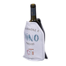 Glacette Vino 22,5x15,5 cm in Plastica Impermeabile Villa D’este Home Tivoli Le Travisate Bianco-4