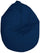 Poltrona Sacco Pouf in poliestere 70x110 cm Ariel Blu