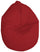 Poltrona Sacco Pouf in poliestere 70x110 cm Ariel Rosso