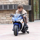 Moto Elettrica per Bambini 12V Kidfun Fast R3 Blu-5