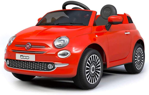 prezzo Macchina Elettrica per Bambini 12V con Licenza Fiat 500 Rossa