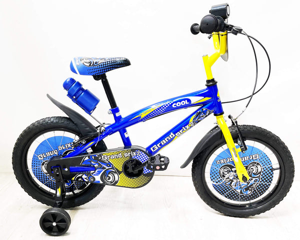 acquista Bicicletta per Bambino 12" 2 Freni con Borraccia e Scudetto Frontale Blu