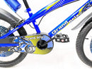 Bicicletta per Ragazzo 20" con Borraccia e Scudetto Frontale Blu-3