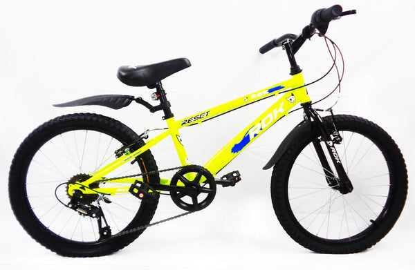 Bicicletta per Ragazzo 20" 6V con Borraccia e Scudetto Frontale Giallo e Blu acquista