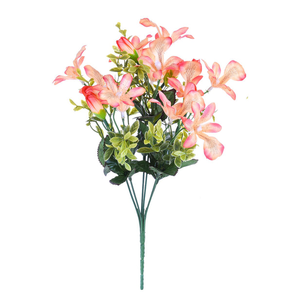 online Set 8 Bouquet Artificiali Mini di Orchidee Altezza 30 cm