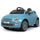 Macchina Elettrica per Bambini 12V con Licenza Fiat 500 Azzurra