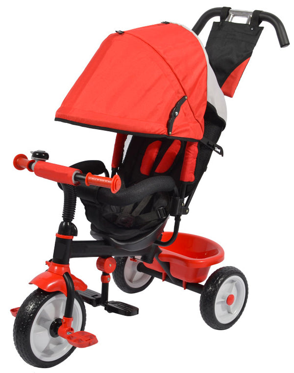 Passeggino Triciclo per Bambini Kids Joy Sprint Rosso prezzo