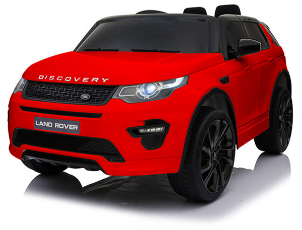 acquista Macchina Elettrica Suv per Bambini 12V con Licenza Land Rover Discovery Rossa