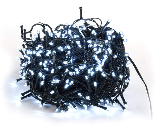 sconto Luci di Natale 500 LED 25m Bianco Freddo da Esterno-Interno Vanzetti