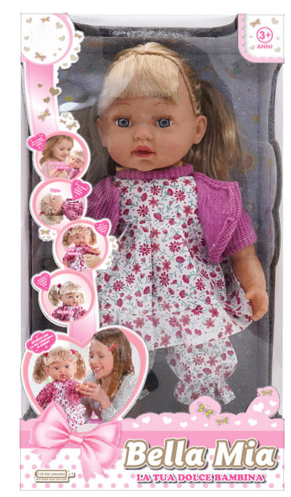 prezzo Bambola Bella Mia La Tua Dolce Bambina H42 cm con Suoni