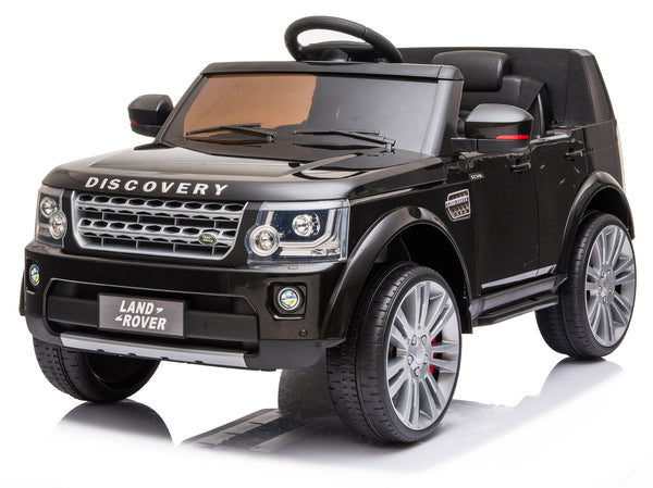 acquista Macchina Elettrica per Bambini 12V con Licenza Land Rover Discovery Nera