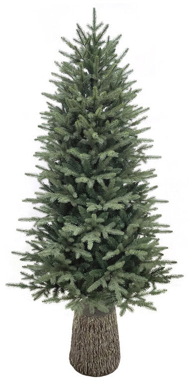 sconto Albero di Natale Artificiale 210 cm 44 Rami con Tronco Pino Adamello Verde