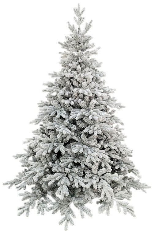 Albero di Natale Artificiale Innevato 240 cm 95 Rami Sila Verde