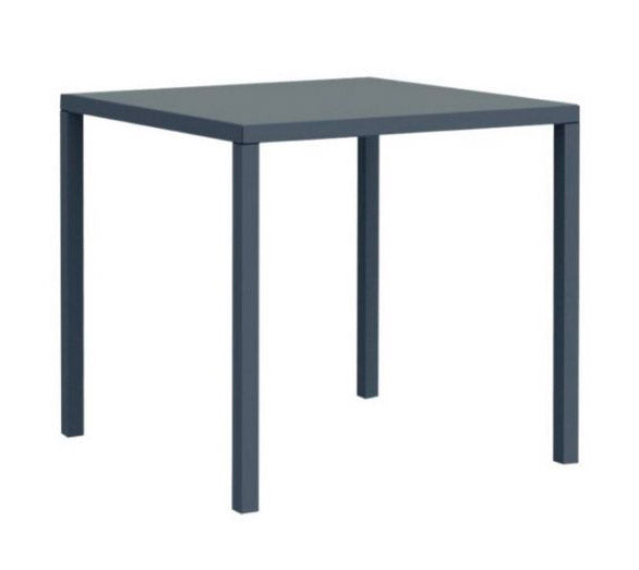 Tavolo da Giardino 80x80xH71 cm in Metallo Modas Grigio online