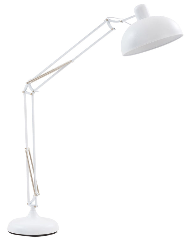 online Lampada da Terra in Metallo 60W E27 Crespina Bianco
