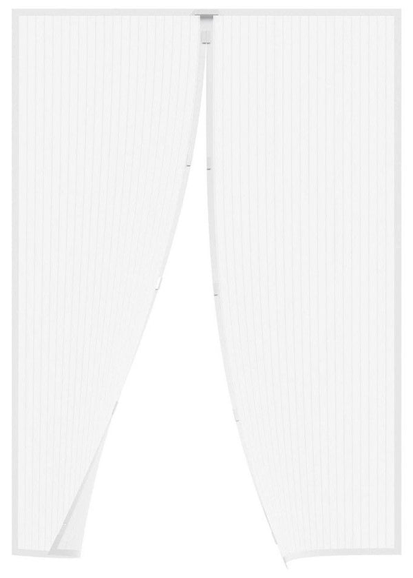 Tenda Zanzariera Magnetica 18 Magneti 100x220 cm per Porte e Finestre Bianca online