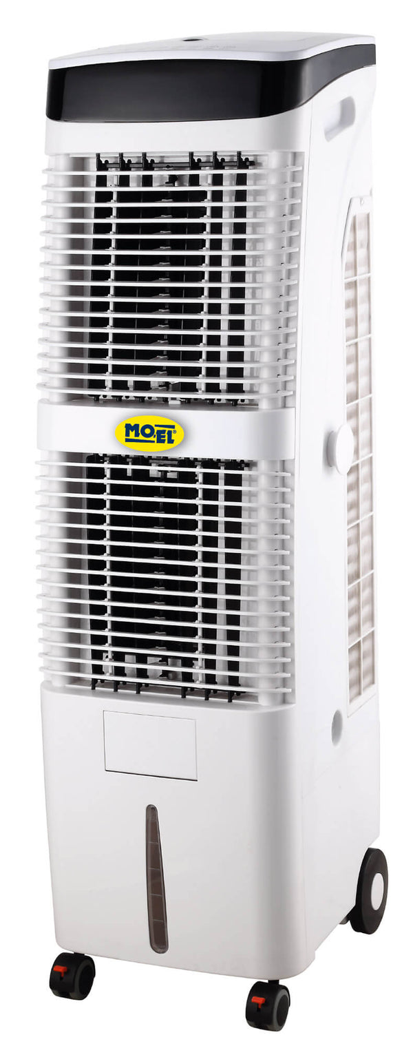 Raffrescatore Ventilatore con Ghiaccio 180W Moel Air Cooler Bianco sconto
