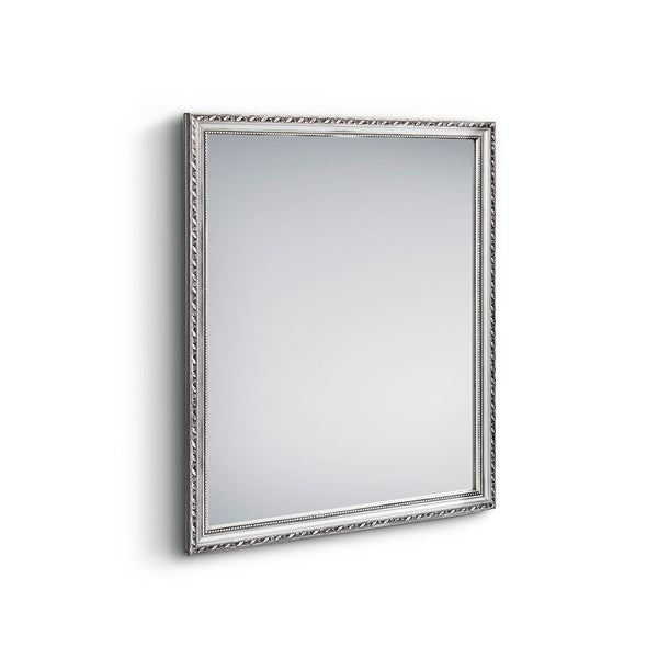 prezzo Specchio da Parete 34x45x2 cm in Legno Lola Argento