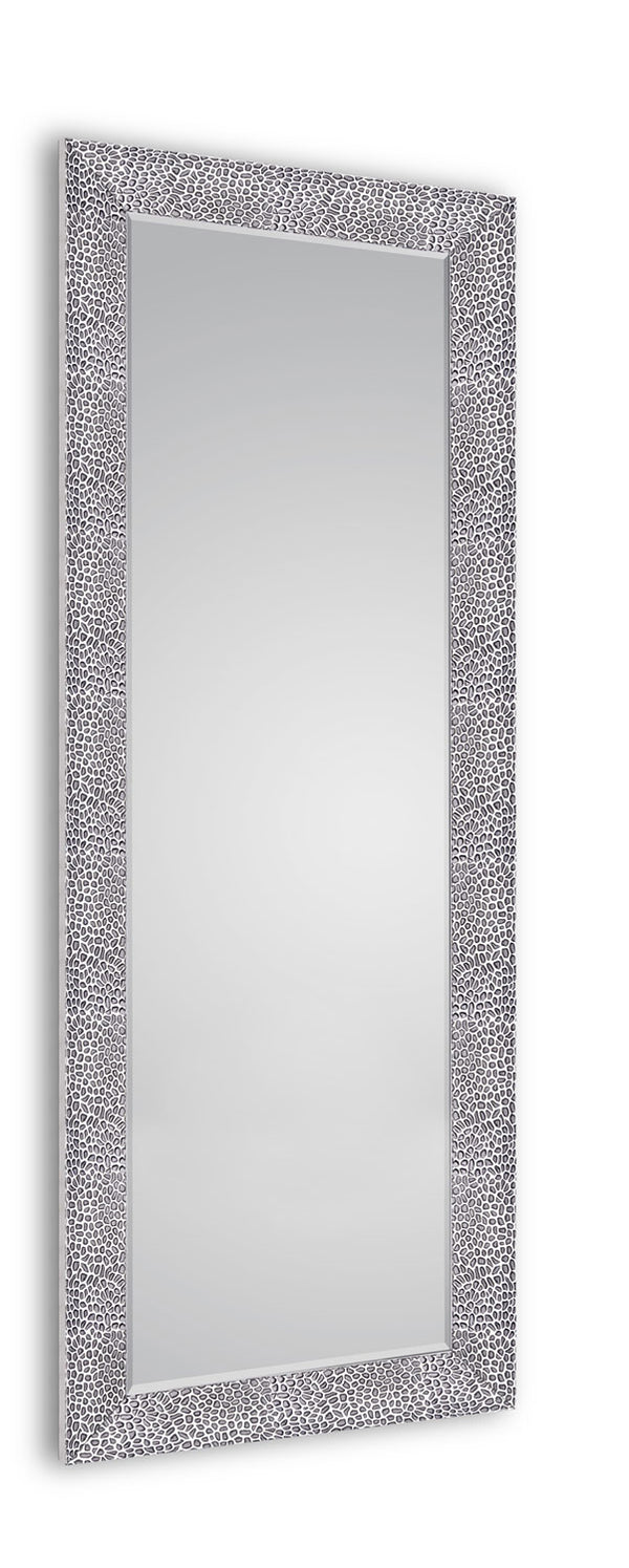 sconto Specchio da Parete 50x150x2 cm in Plastica Vicky Nero cromo