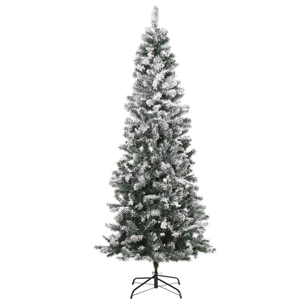 Albero di Natale Artificiale Innevato 210 cm 631 Rami  Pino Verde online