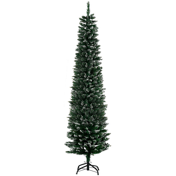 Albero di Natale Artificiale Innevato 195 cm 570 Rami Verde sconto