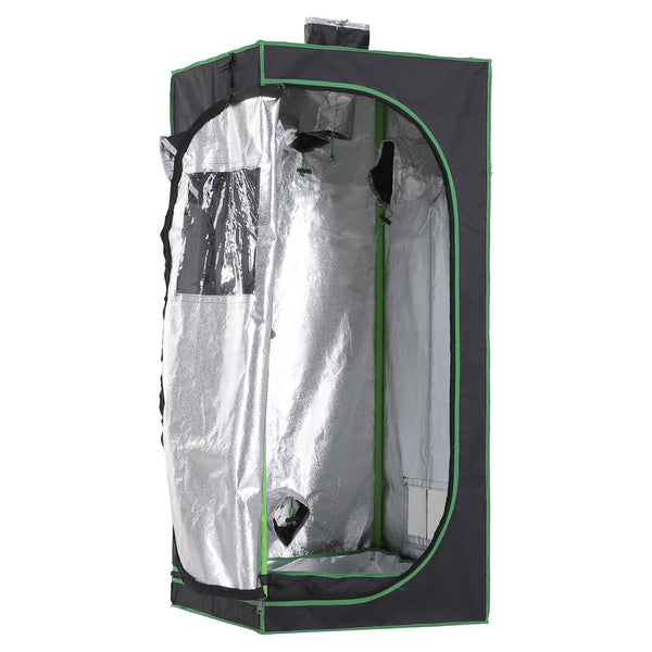 online Tenda Coltivazione Idroponica Grow Box 60x60x140 cm con Cerniere Luci Illuminazione  Mylar