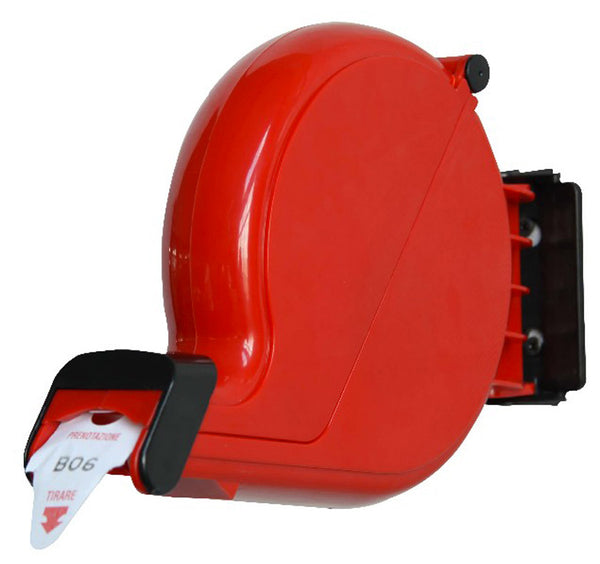 Distributore Ticket Elimnacode a Strappo Dispenser 26x18x5 cm Visel Rosso online