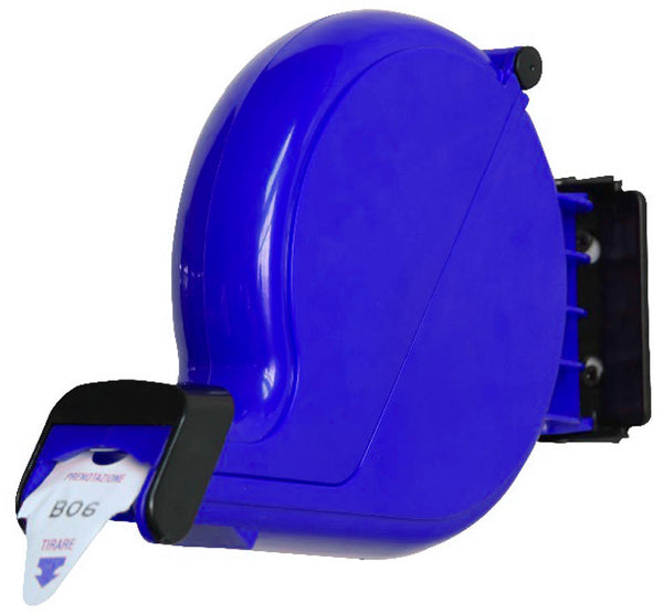 Distributore Ticket Elimnacode a Strappo Dispenser 26x18x5 cm Visel Blu sconto