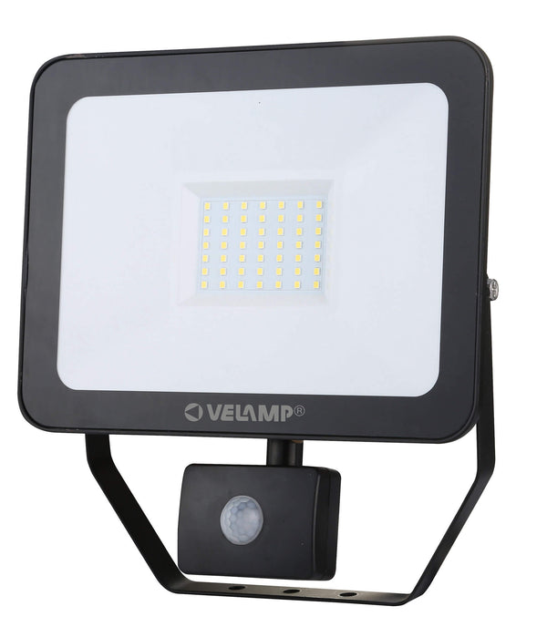 prezzo Lampada Proiettore a LED da Parete 50W con Sensore Bauer Nera