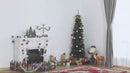 Albero di Natale Artificiale 180 cm 390 Rami Folti Verde