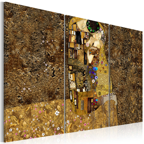 online Quadro - Klimt Ispirazione - Bacio Erroi