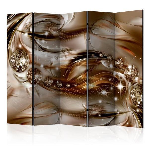 Paravento 5 Pannelli - Chocolate Tide II 225x172cm Erroi online