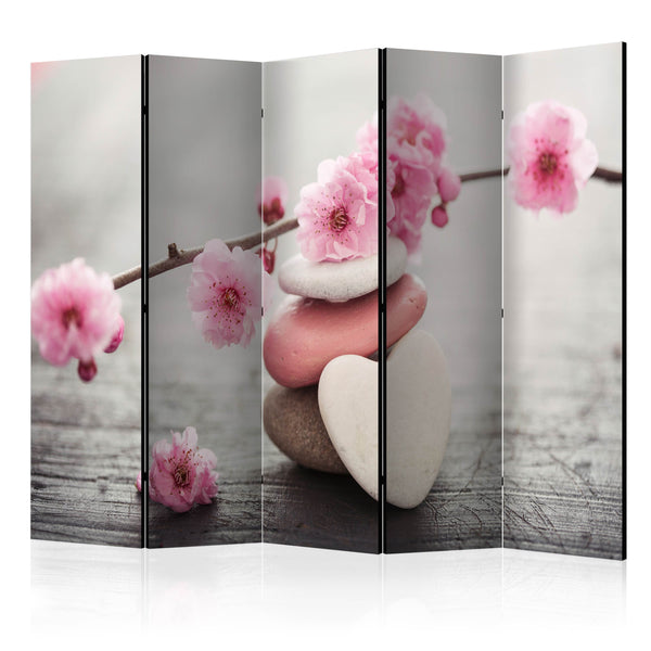 online Paravento 5 Pannelli - Zen Flowers II 225x172cm Erroi