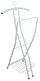 Indossatore Servomuto in Metallo con Stelo 47x42x113 cm Fadi Bianco