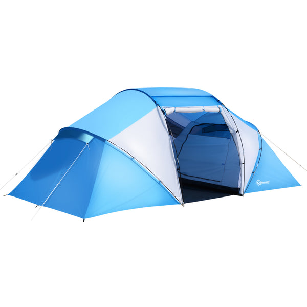 Tenda da Campeggio per 6 Persone 460x230x195 cm prezzo