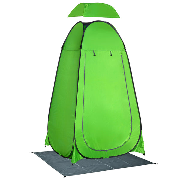 Tenda Doccia da Campeggio 126x124x189 cm in Poliestere Verde online