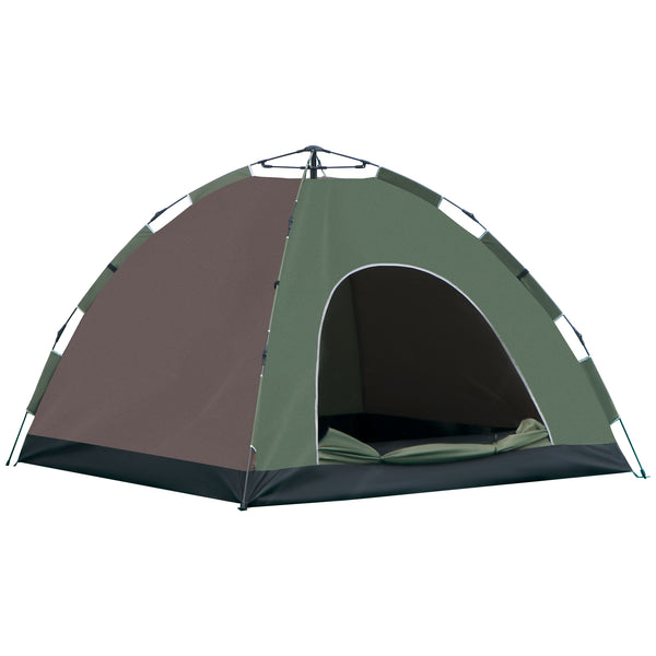 Tenda da Campeggio Pop-Up per 4 Persone 210x210x135 cm con Borsa e Accessori prezzo