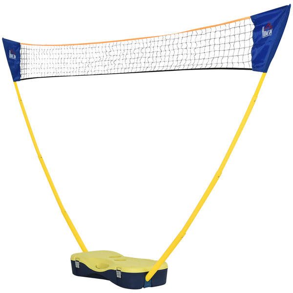 Set da Badminton Tennis Portatile per Adulti e Bambini con Racchette e Accessori  Giallo e Blu sconto